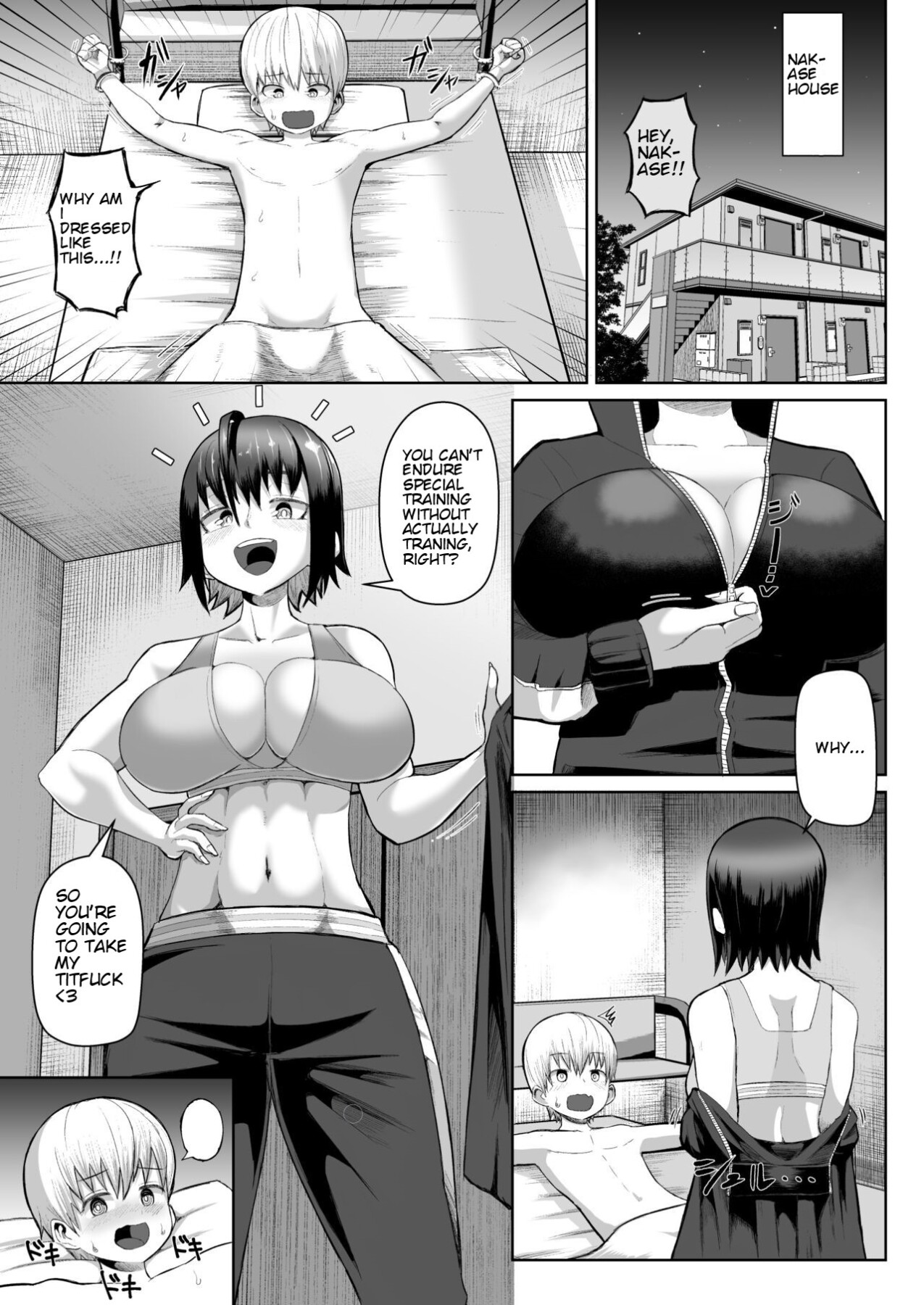 hentai manga Zurihara ~Women who are dying to have their titties fucked~